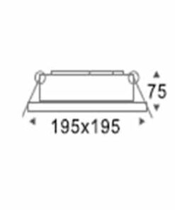 Alternative view of MATT-L LED 25W