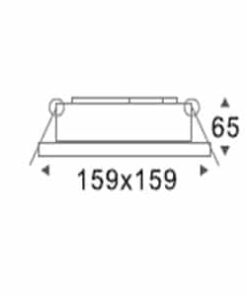 Alternative view of MATT-M LED 15W