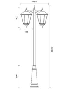 Alternative view of NA1001-2/ E27x2