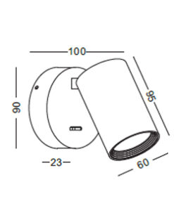 Alternative view of LEDCAN GU10
