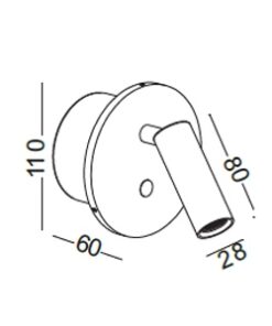 Alternative view of LAVI LED 3W