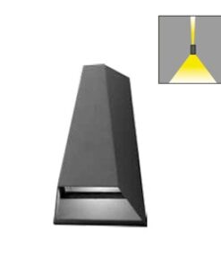 ไฟติดผนังภายนอก-SAGA-LED-2x4W