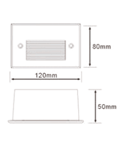 Alternative view of STEP-OT LED 3W