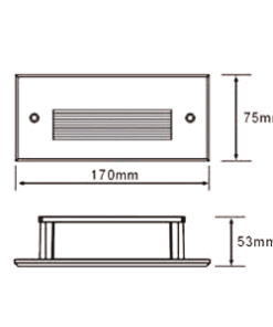 Alternative view of STEP-OL LED 5W