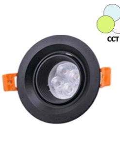 ROTA-R MR16 24V 8W TUNABLE สีดำ