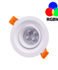 ROTA-R MR16 RGBW 24V 8W สีขาว