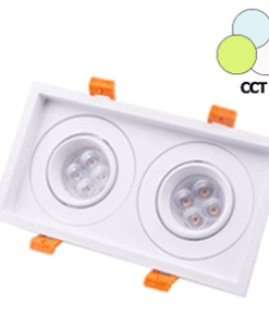 ROTA-S2 MR16 24V 2x8W TUNABLE สีขาว