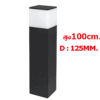 Bollard light CUBIK-L-E27-IP65-